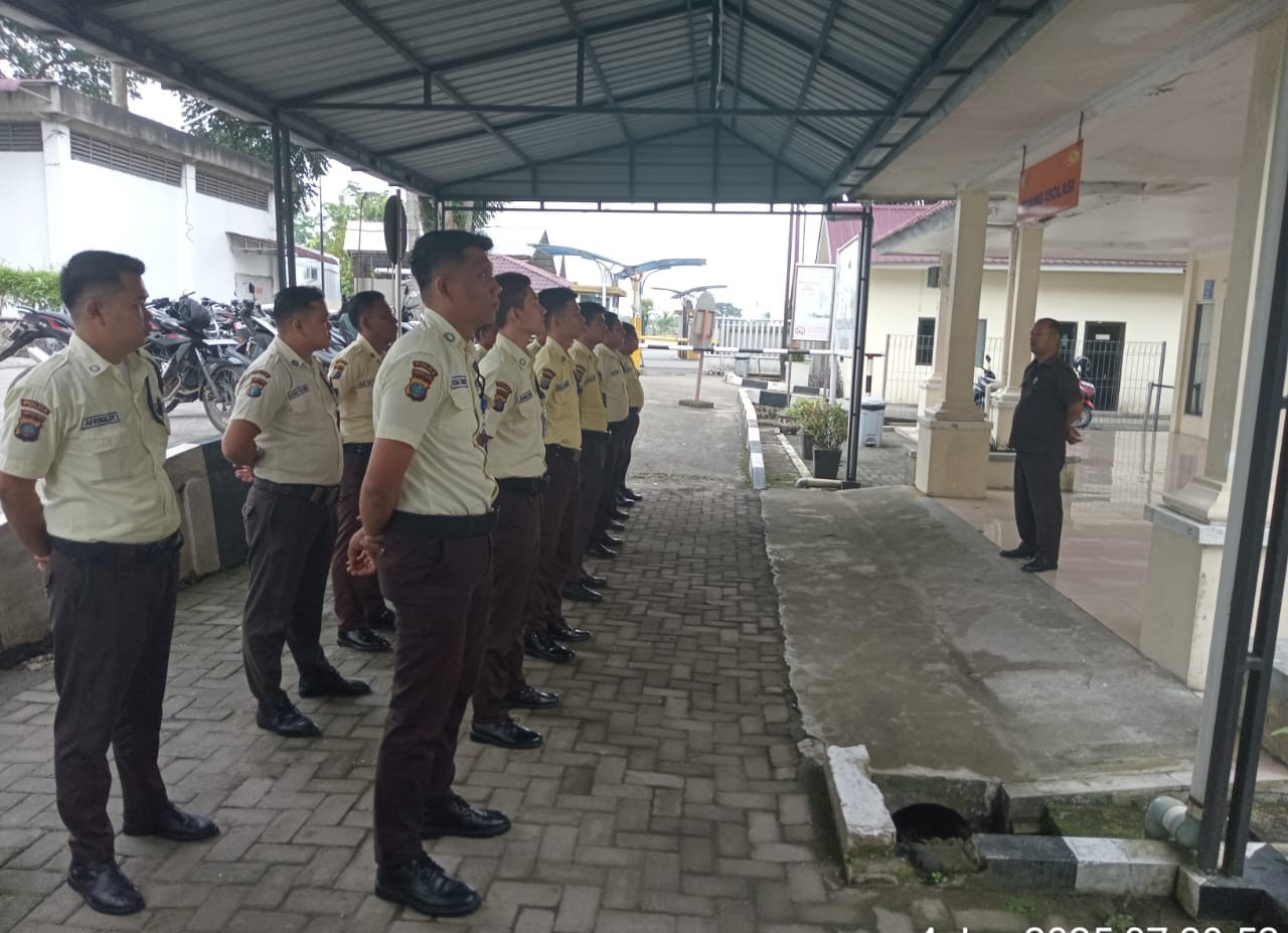 Briefing personel Satpam GBS
