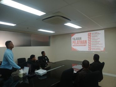 Pelatihan teamwork personel Satpam GBS di Honda Imora Sentul